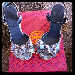 Tory Burch wedge sandals